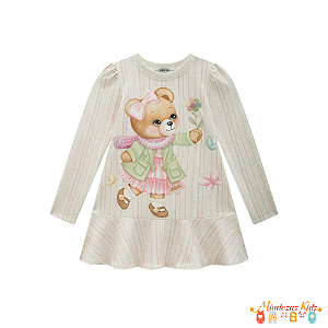 Vestido em molecotton Infanti