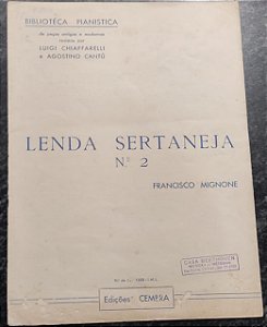 LENDA SERTANEJA N° 2 - partitura para piano - Francisco Mignone