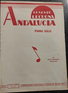 ANDALUCIA - partitura para piano - Ernesto Lecuona
