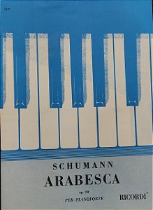 ARABESCA OPUS 18 - partitura para piano - Schumann