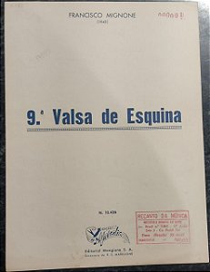 VALSA DE ESQUINA N° 9 - partitura para piano – Francisco Mignone