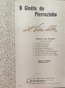 O GINÊTE DO PIERROZINHO - partitura para piano - Villa-Lobos