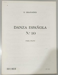 DANÇA ESPANHOLA N° 10 - partitura para piano - Granados