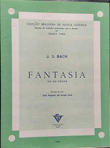 FANTASIA EM DÓ MENOR - partitura para piano - Bach