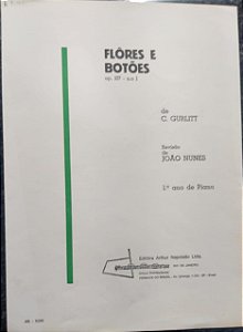 FLORES E BOTÕES opus 107 n° 1 – partitura para piano - Gurlitt
