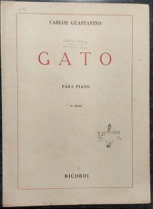 GATO - partitura para piano - Carlos Gustavino