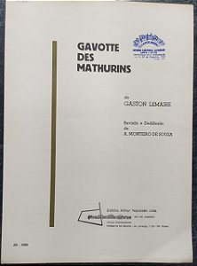 GAVOTTE DES MATHURINS - partitura para piano - Gaston Lemaire