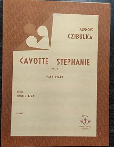 GAVOTTE STEPHANIE Opus 312 - partitura para piano - Alphons Czibulka