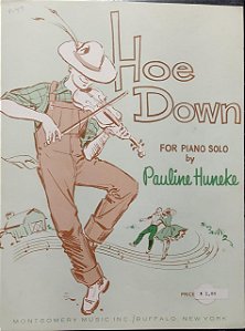 HOE DOWN - partitura para piano - Pauline Huneke