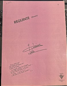 REQUINTE - Gavota - partitura para piano - Clarisse Leite
