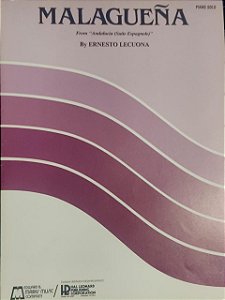 MALAGUEÑA from "Andalucia Suíte Espanhola" - partitura para piano - Ernesto Lecuona
