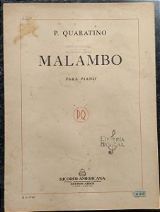 MALAMBO - partitura para piano - Pascual Quaratino