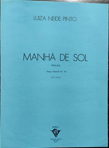 MANHÃ DE SOL - partitura para piano - Luiza Neide Pinto