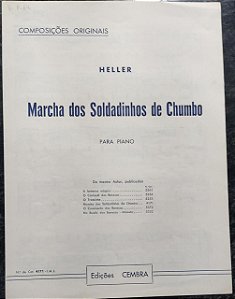 MARCHA DOS SOLDADINHOS DE CHUMBO - partitura para piano - Heller