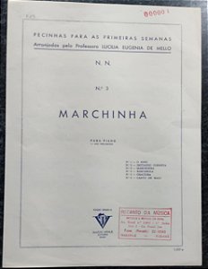 MARCHINHA - partitura para piano - N.N. (autor desconhecido)