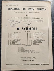 MATHILDE SCHOTTISCH - partitura para piano - A. Schmoll