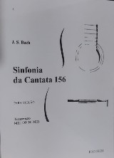 SINFONIA DA CANTATA 156 (Arioso) - partitura para violão - J. S. Bach
