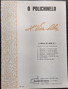 O POLICHINELO - partitura para piano - Villa-Lobos