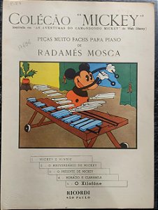 O XILOFONE (Coleção Mickey) - partitura para piano - Radamés Mosca