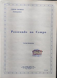 PASSEANDO NO CAMPO - partitura para piano - Carlos Pacheco