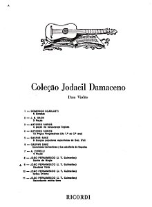 SAUDOSA VIOLA - partitura para violão - João Teixeira Guimarães (João Pernambuco)