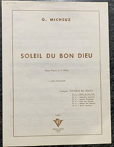 SOLEIL DU BON DIEU - partitura para piano a 4 mãos - Georges Micheuz