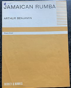 JAMAICAN RUMBA - partitura para piano a 4 mãos - Arthur Benjamin