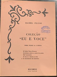 O ESTUDANTE DE COIMBRA - partitura para piano a 4 mãos - Rachel Peluso
