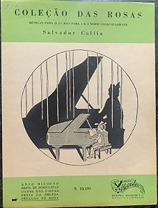 PÉTALAS DE ROSA - partitura para piano a 2 e 4 mãos - Salvador Callia