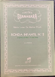 RONDA INFANTIL N° 2 - partitura para piano a 4 mãos - Maria Luisa de Mattos Priolli