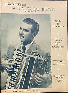 A VALSA DE BETTY - partitura para acordeon - G. Martin