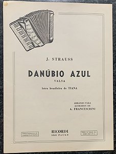 DANÚBIO AZUL - partitura para acordeon - J. Strauss