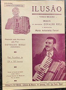 ILUSÃO - partitura para acordeon - Osvaldo Rieli e Maria Antonietta Ferrari