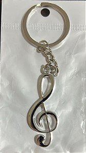 CHAVEIRO CLAVE DE SOL (Metal)