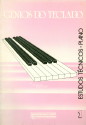 GÊNIOS DO TECLADO – Estudos Técnicos Piano vol. 1 - Magdalena Raush-Souto