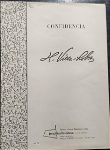 CONFIDÊNCIA - partitura para piano e canto - Villa-Lobos