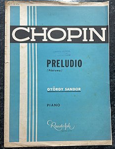 PRELÚDIO (Póstumo) - partitura para piano - Chopin