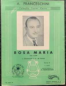 ROSA MARIA - partitura para acordeon - J. Dilermando e H. de Barros