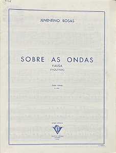 SOBRE AS ONDAS (Sobre las olas) - Facilitada- partitura para piano - Juventino Rosas