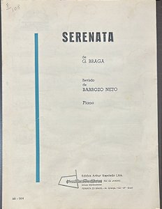 SERENATA - partitura para piano - G. Braga