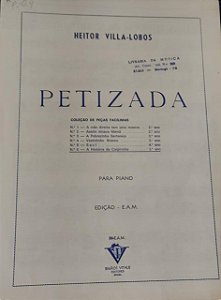 A HISTÓRIA DA CAIPIRINHA - partitura para piano - Villa Lobos