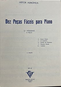 DEZ PEÇAS FÁCEIS PARA PIANO - VOL.2 - Heitor Alimonda