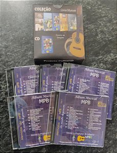 Cds do livro Música popular brasileira MPB 1 - Rene Faria Filho