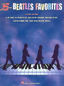 BEATLES - FAVORITES - Five Finger Piano Songbook