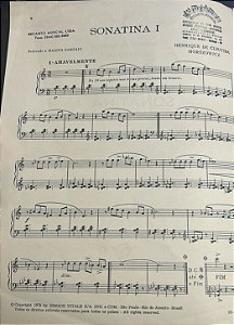 HENRIQUE DE CURITIBA MOROZOWICZ – SONATINA N° 1