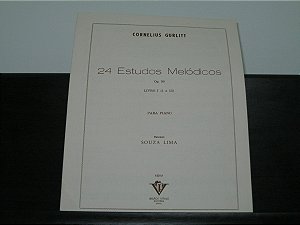 GURLITT - 24 Estudos Melódicos para piano Opus 50 - 1° Volume