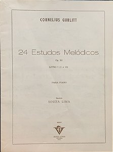 GURLITT - 24 Estudos Melódicos para piano Opus 50 - 1° Volume