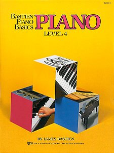 PIANO BÁSICO DE BASTIEN - PIANO - Nível 04 - James Bastien (WP204E)