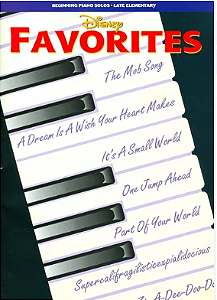 DISNEY FAVORITES - Beginning Piano