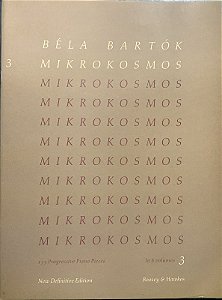 BELA BARTOK - MIKROKOSMOS - VOL 3